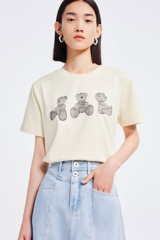 T-shirt - Ecru