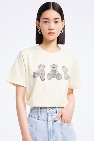 T-shirt - Ecru