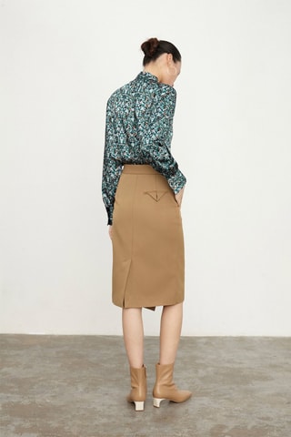 Blouse Vert foncé