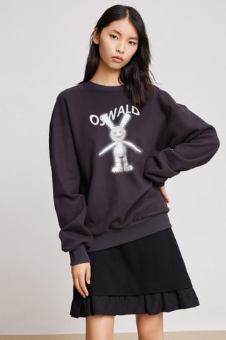Sweat Oswald Disney - Anthracite