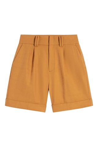 Short taille haute - Moutarde