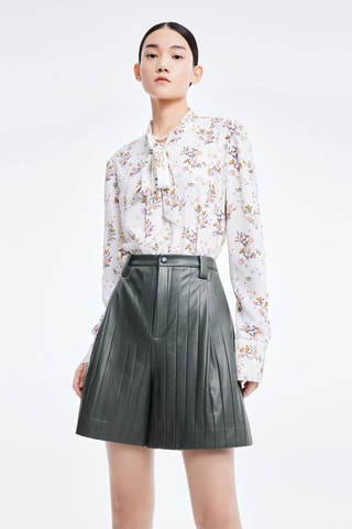 Short skinny - Gris et kaki