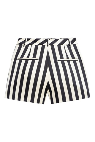 Short en soie - Noir