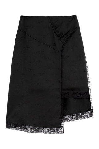 Jupe midi - Noir