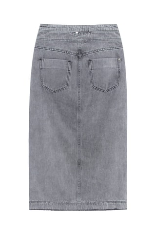 Jupe en jean - Gris