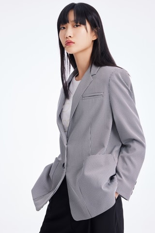 Blazer - Noir et blanc