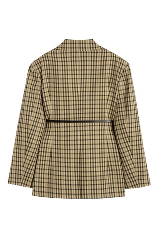 Blazer - Ocre et noir