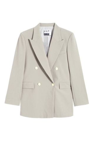 Blazer - Gris clair