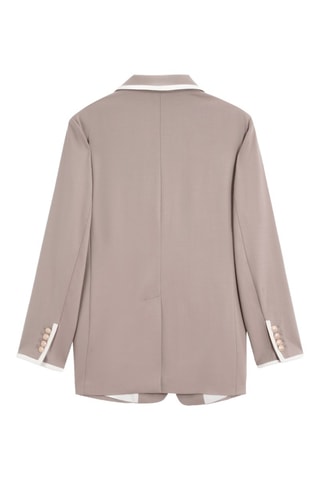 Blazer en laine - Gris clair