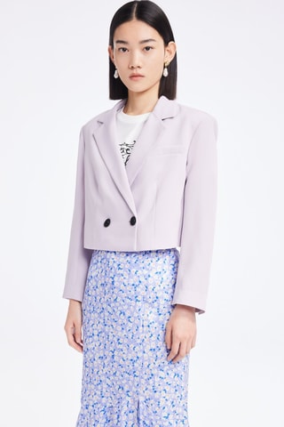 Korte Blazer - Paars 
