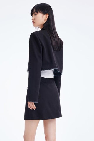 Korte Blazer - Zwart