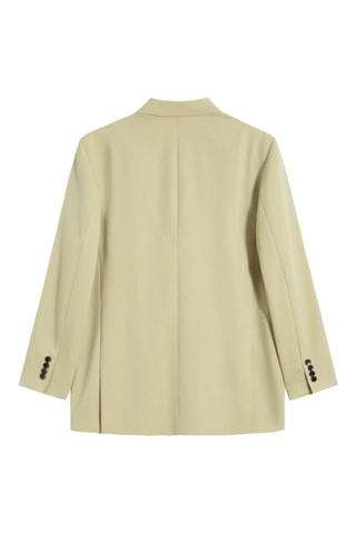 Blazer oversize en laine - Beige