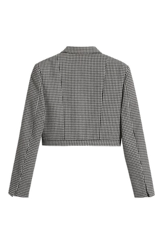 Blazer court - Noir et blanc