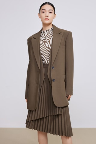 Blazer - Kaki foncé