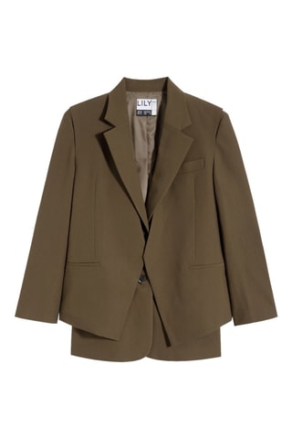 Blazer - Kaki foncé