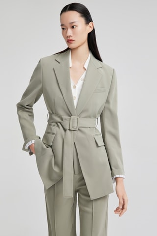 Blazer - Vert de gris
