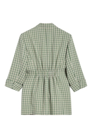 Blazer - Groen en wit