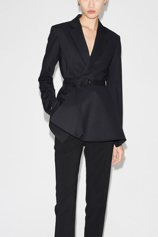 Blazer en laine - Noir