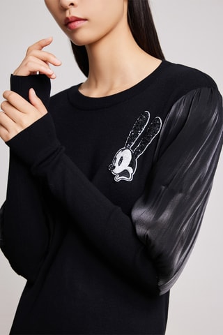Vestido direito - Preto