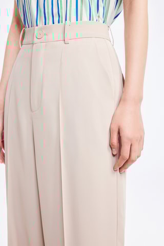 Pantalon wide legs - Beige