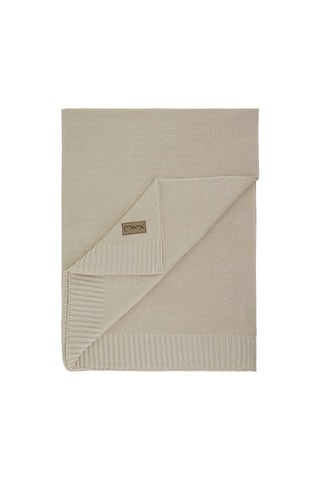 Manta de fibras de bambu Hug - Bege - 80 x 110 cm