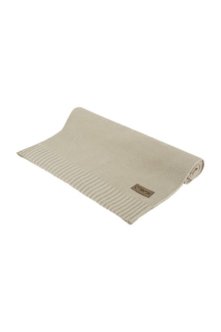Manta de fibras de bambu Hug - Bege - 80 x 110 cm