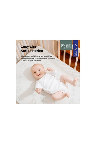  Matelas antibactérien Cosy'Lite - 60 x 120 cm 