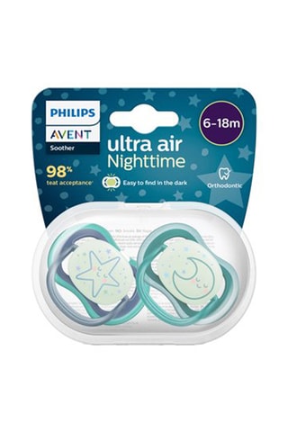 2 sucettes Mix Deco Nuit Ultra Air - 6 à 18 mois - Modèle aléatoire