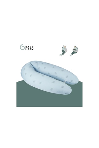Coussin de grossesse B.Love - 47 x 17 x 74 cm - Bleu