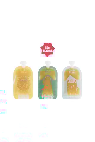 15 cantis reutilizáveis - A partir dos 6 meses - 15 x 150 ml