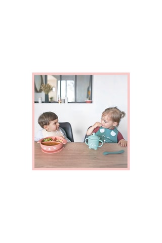 Kit refeição completa sem BPA Cão Isy - 4 produtos - Dos 15 aos 24 meses