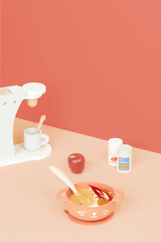 Coffret refeição em silicone sem BPA Raposa Tast'Isy - 2 peças - Dos 15 aos 24 meses