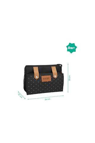 Organisateur de poussette Easy Travel - 25 x 35 x 7 cm - Noir