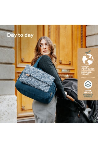 Sac à langer - 23 l - Bleu