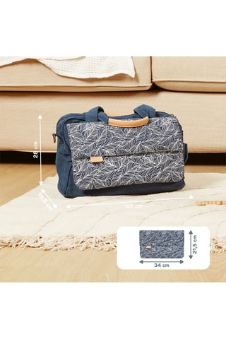 Sac à langer - 23 l - Bleu