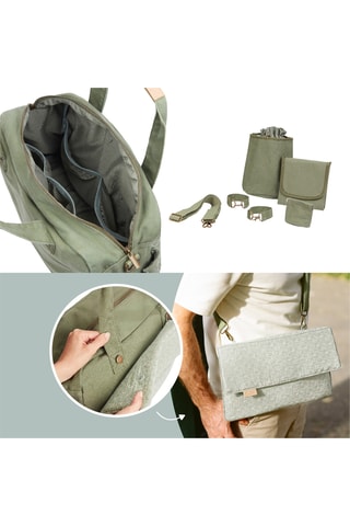 Sac à langer - Vert