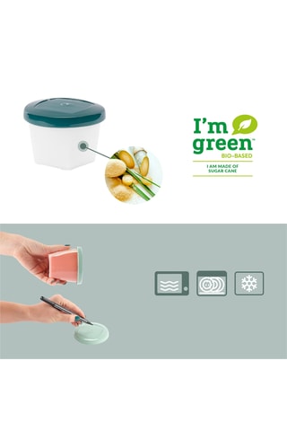 6 boîtes de conservation biosourcées - 250 ml