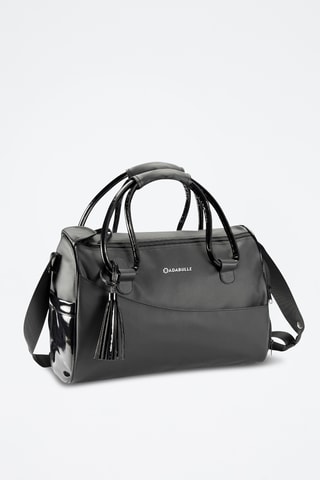 Sac à langer Glossy - 37 x 22 x 36 cm - Noir