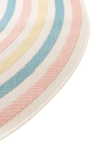 Tapis Manila - Beige et bleu