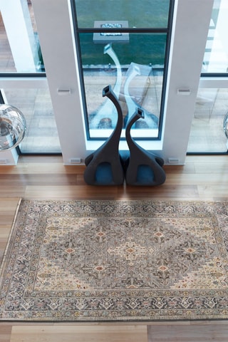 Tapis Sarough Gris