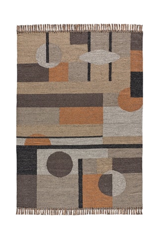 Tapis Chandia - Marron et orange