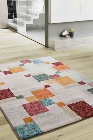 Tapis Eider - Beige et ocre