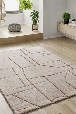 Tapis Diena - Blanc