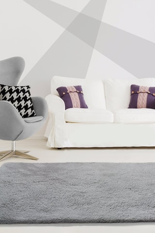 Tapis Alpaca Gris