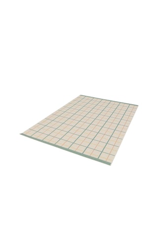 Tapis Manila - Beige et bleu