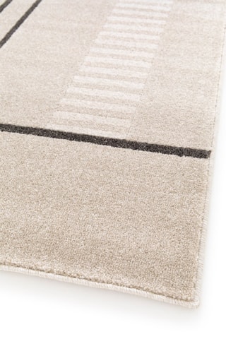 Tapis Domus - Beige et noir