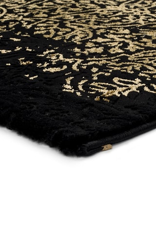 Tapis Gold Noir et beige
