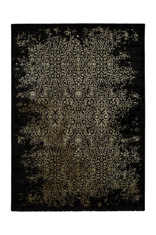 Tapis Gold Noir et beige