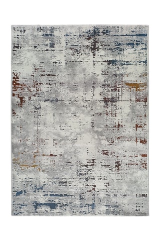 Tapis Graceful Blanc et gris