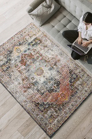Tapis Shiraz Beige et marron